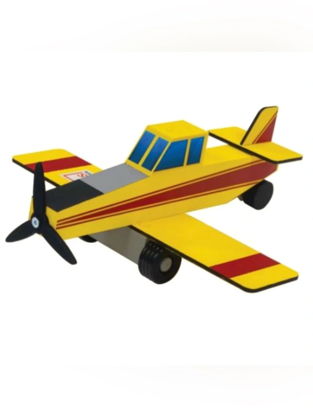 Home Depot Kids Workshop Crop Duster Airplane Kit Complete with Pin